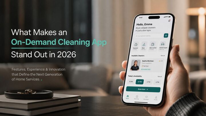 What Makes an On-Demand Cleaning App Stand Out in 2026 