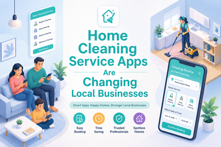 Home Cleaning Service Apps Are Changing Local Businesses