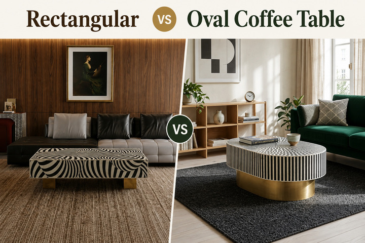 Rectangular vs Oval Coffee Table: A Complete Buyer's Guide
